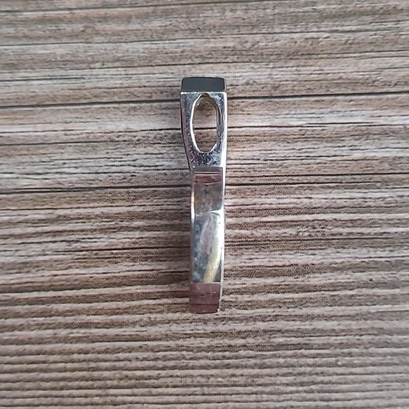 14KT WHITE GOLD TENSION SET DIAMOND PENDANT - Picture 8 of 13